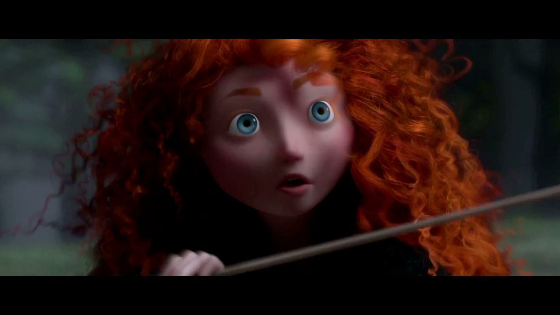 It is carried in the wind. Disney Pixar&#039;s Brave