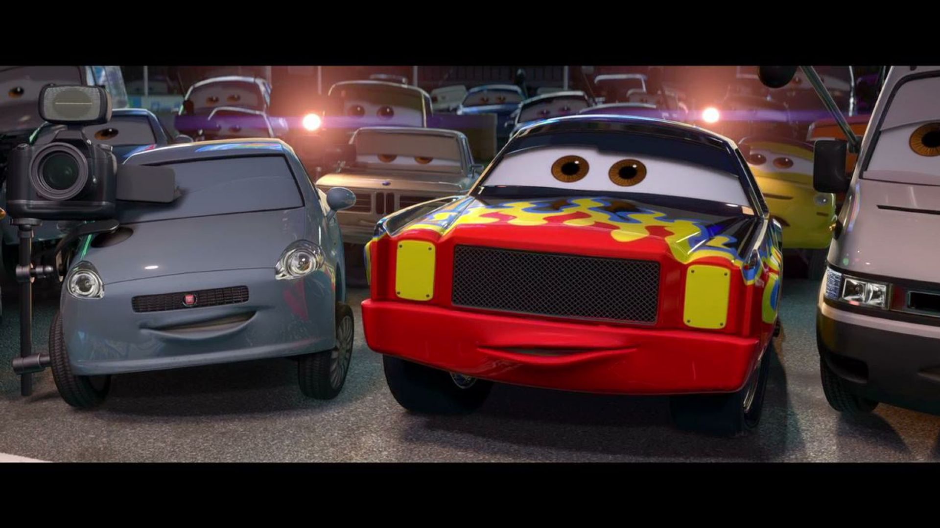 You start the race. Wait for Lightning McQueen to choke. Then win. Francesco always wins.