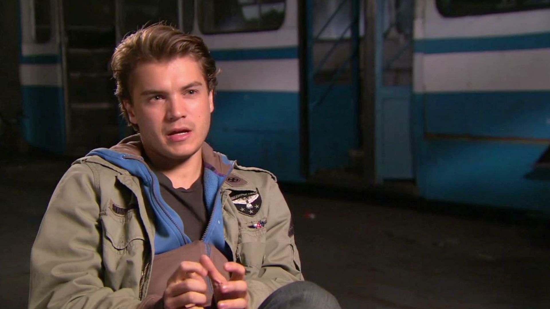 Emile Hirsch talks about Moscow and the aliens in The Darkest Hour