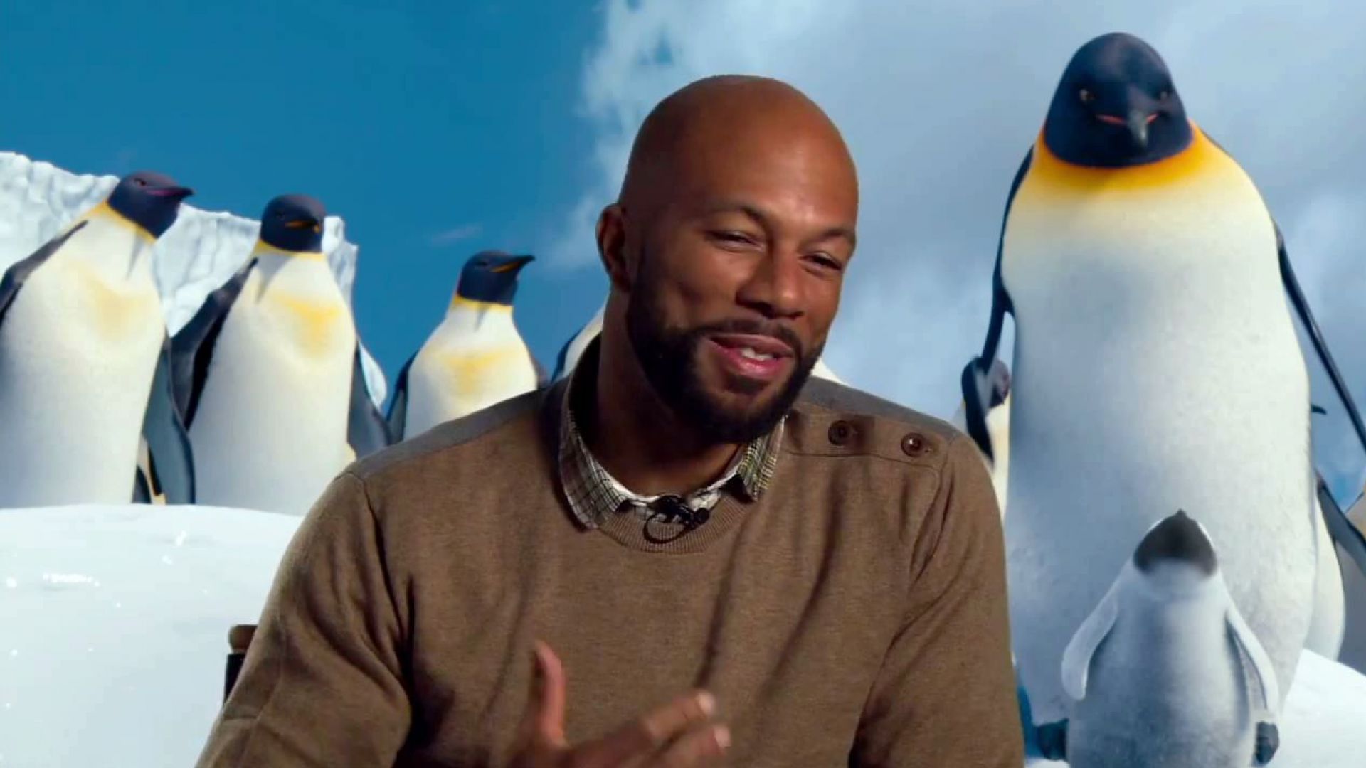 Common on playing Seymour and Happy Feet 2 director George Miller
