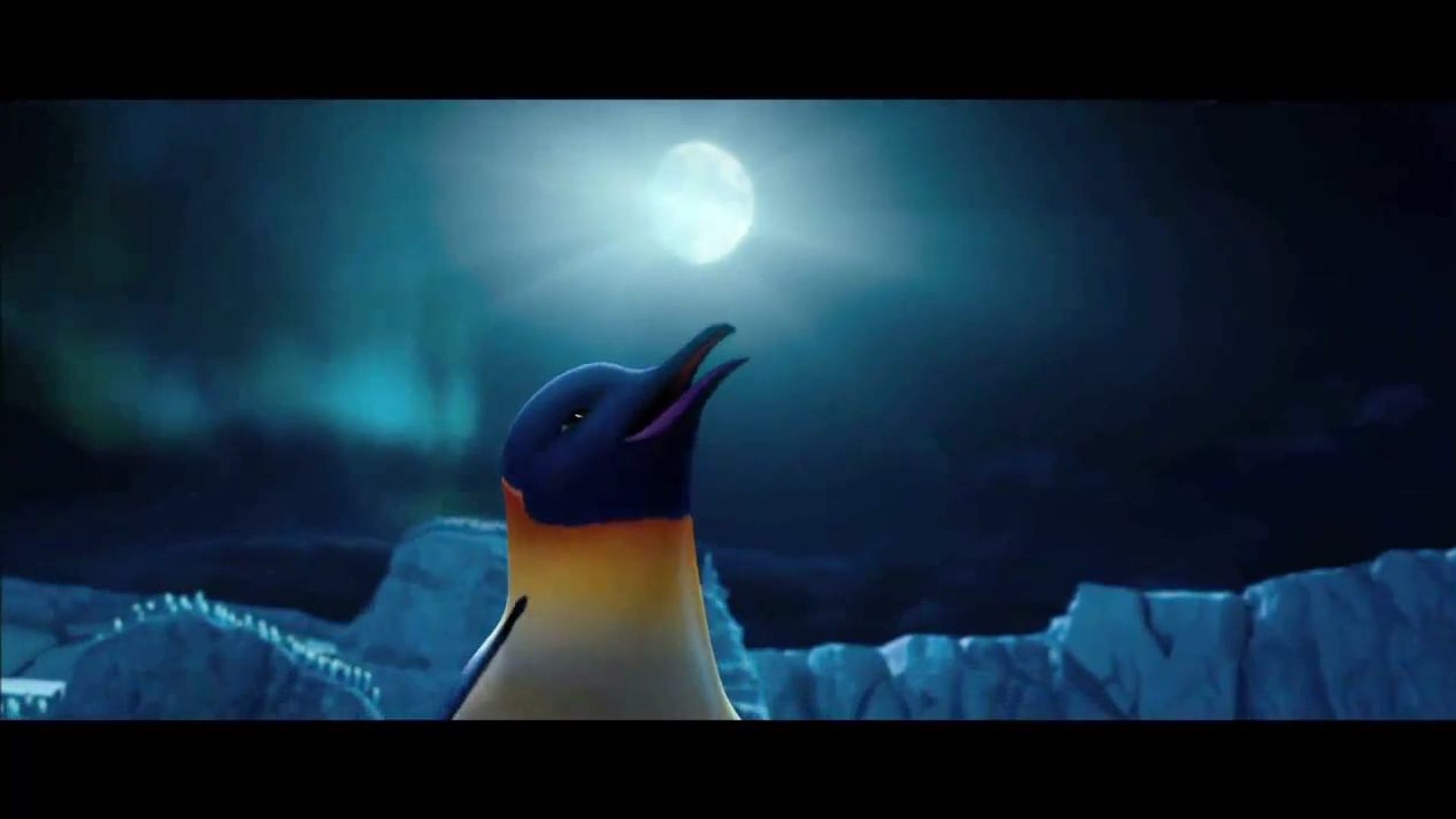 Pink sings Bridge of Light. Happy Feet 2 song