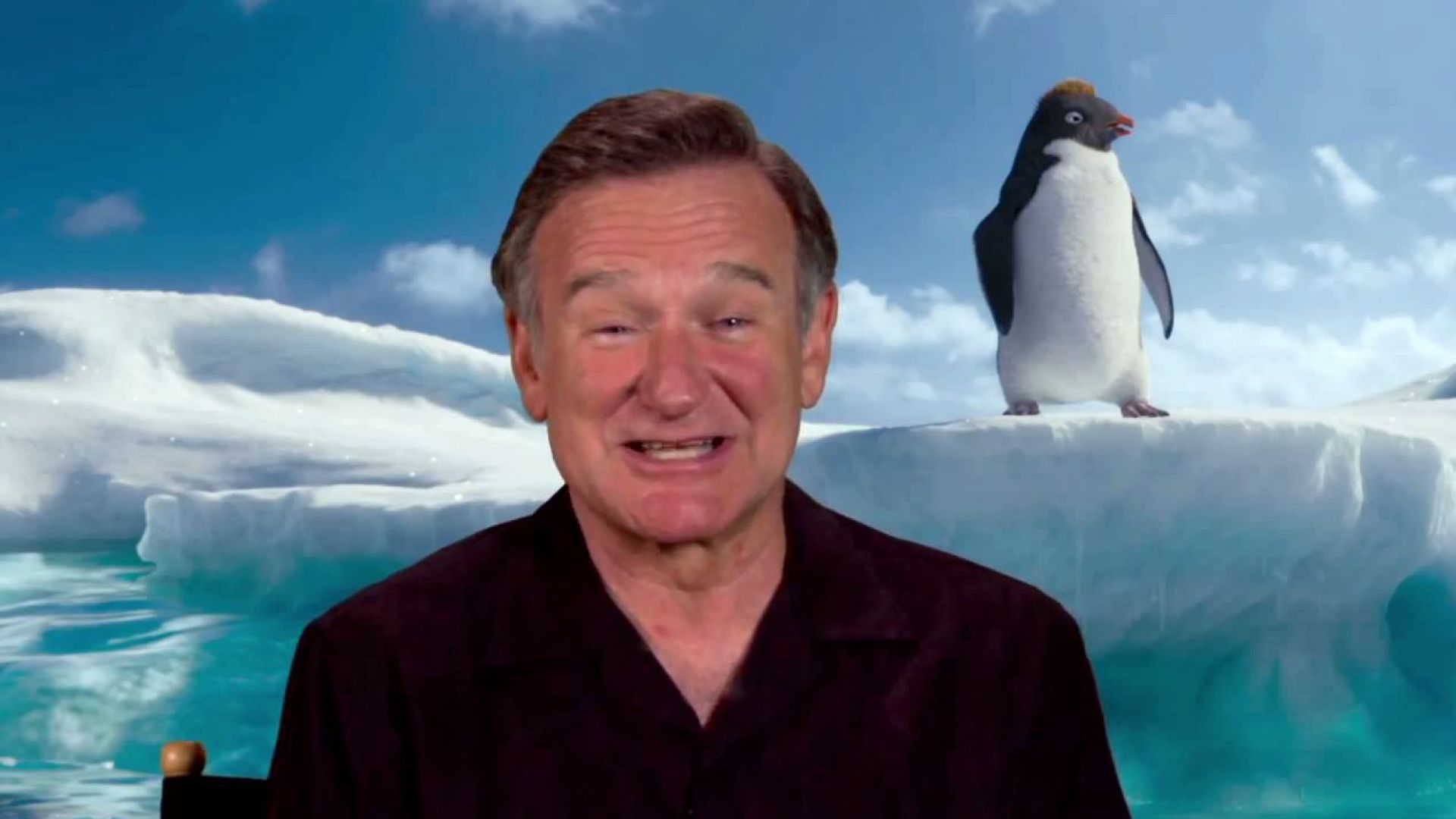 Robin Williams on playing the hopeless romantic Ramon in Happy Feet 2