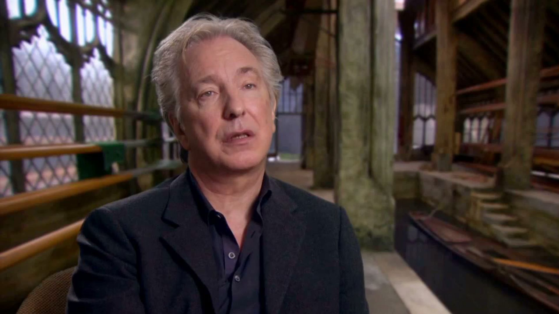 Alan Rickman on the characteristics of Severus Snape in the last Harry Potter