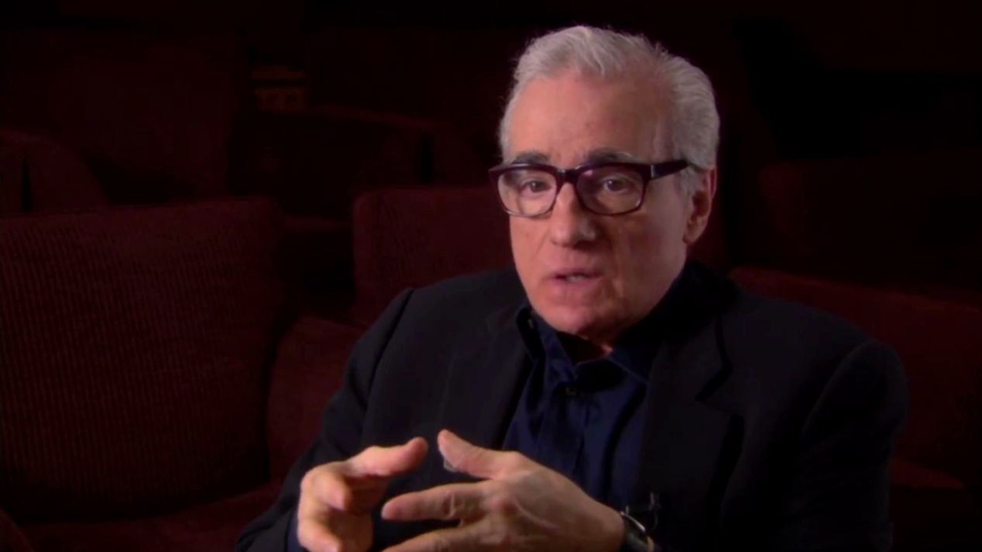 Martin Scorsese says the three dobermans are the gangsters in Hugo