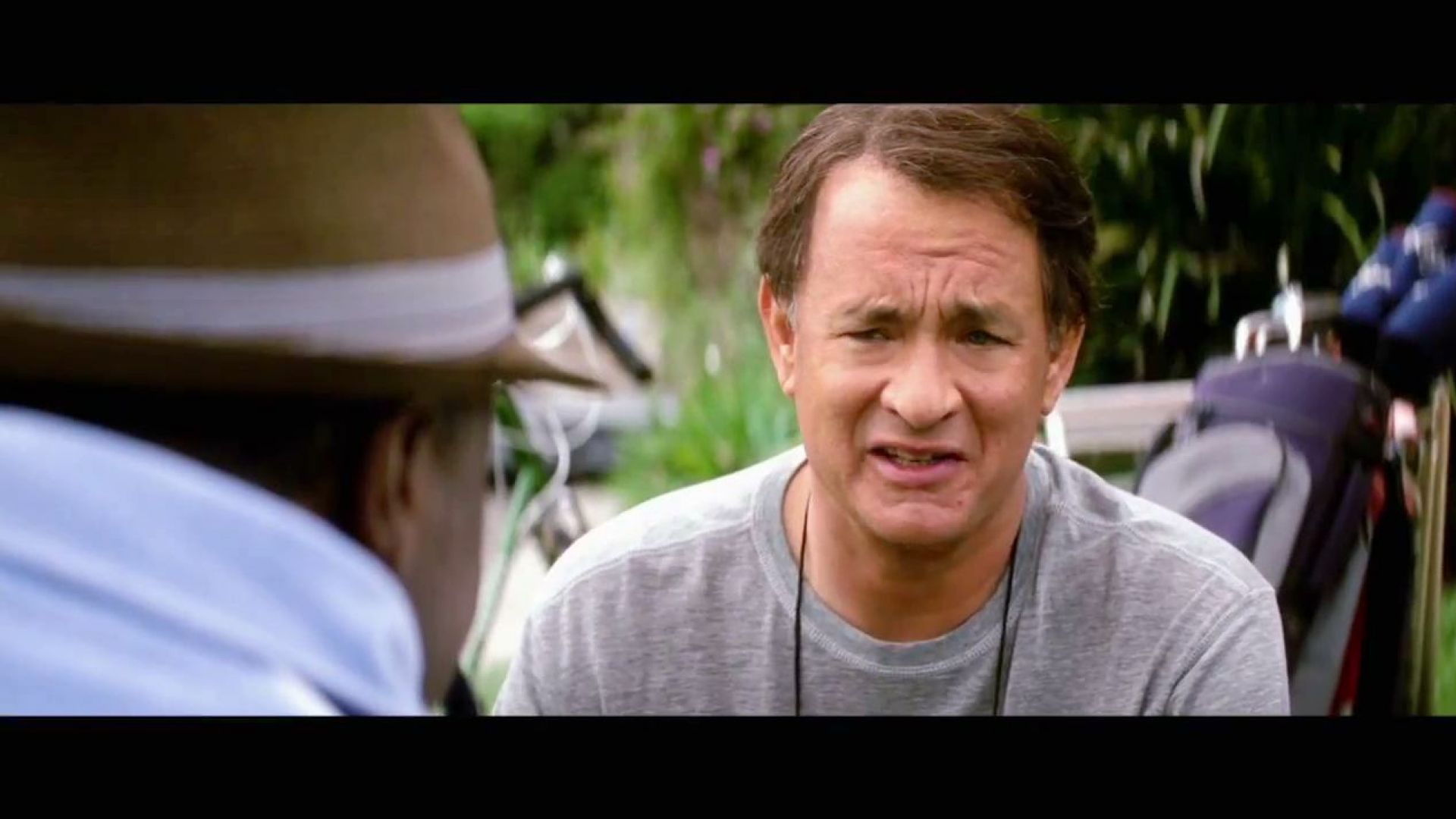 Would you like to kiss me? Larry Crowne