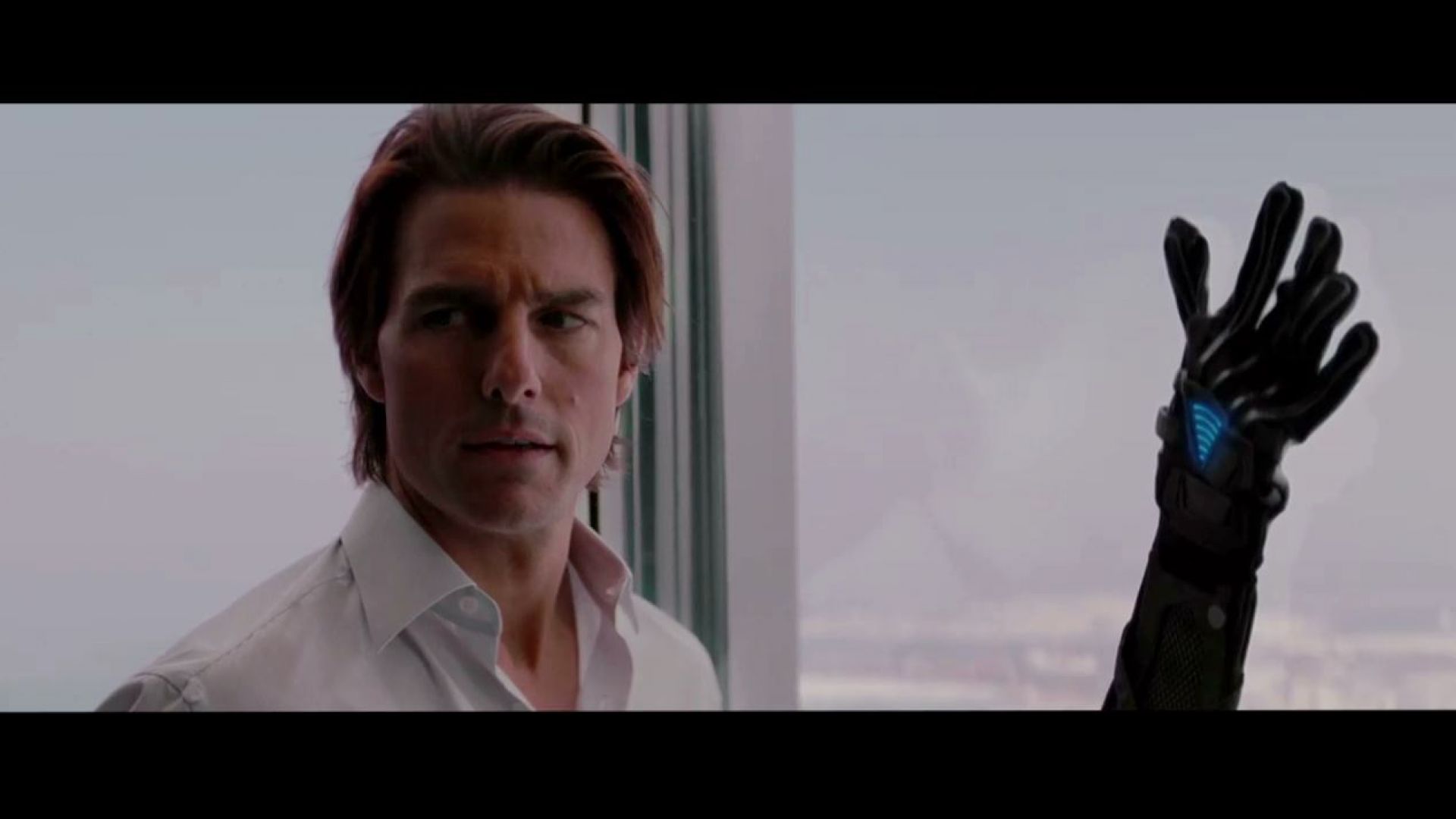 Blue is glue. And when it&#039;s red? Dead. Mission Impossible 4