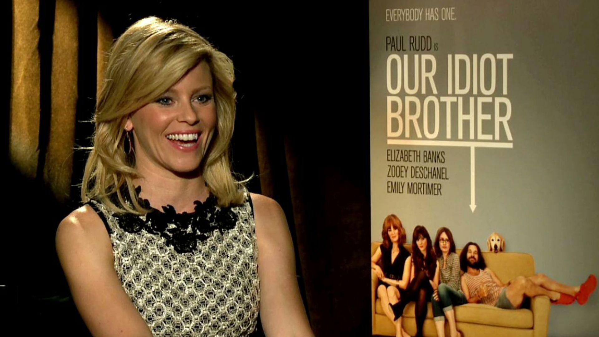 Elizabeth Banks talks about her most painful family memories for Our Idiot Brother