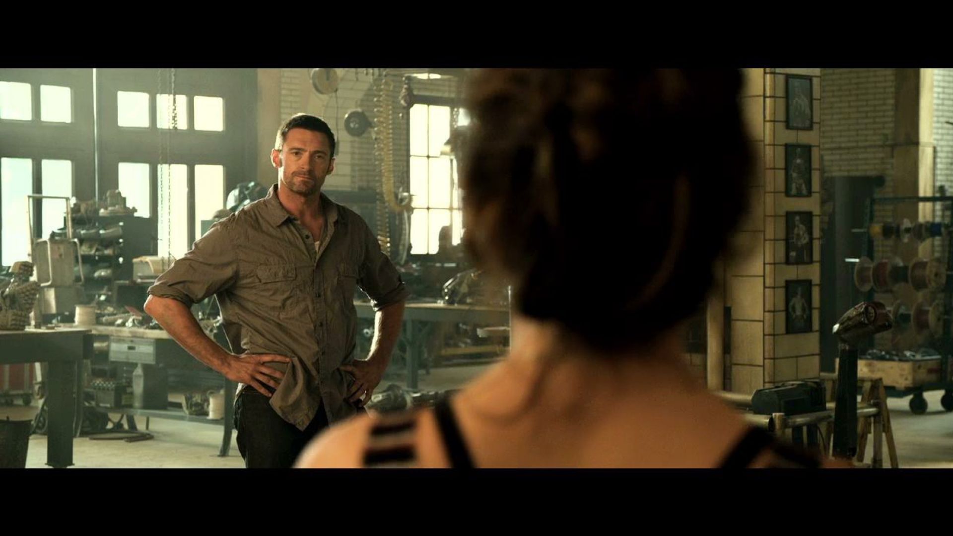 He could take any punch any guy could deliver. Real Steel