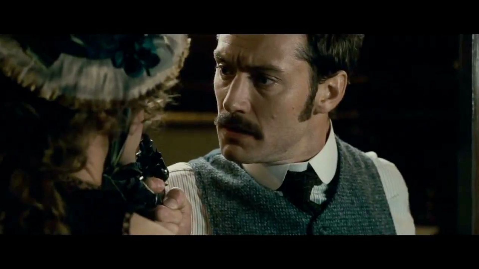 Robert Downey Jr. turns up in a dress in Sherlock Holmes: A Game of Shadows