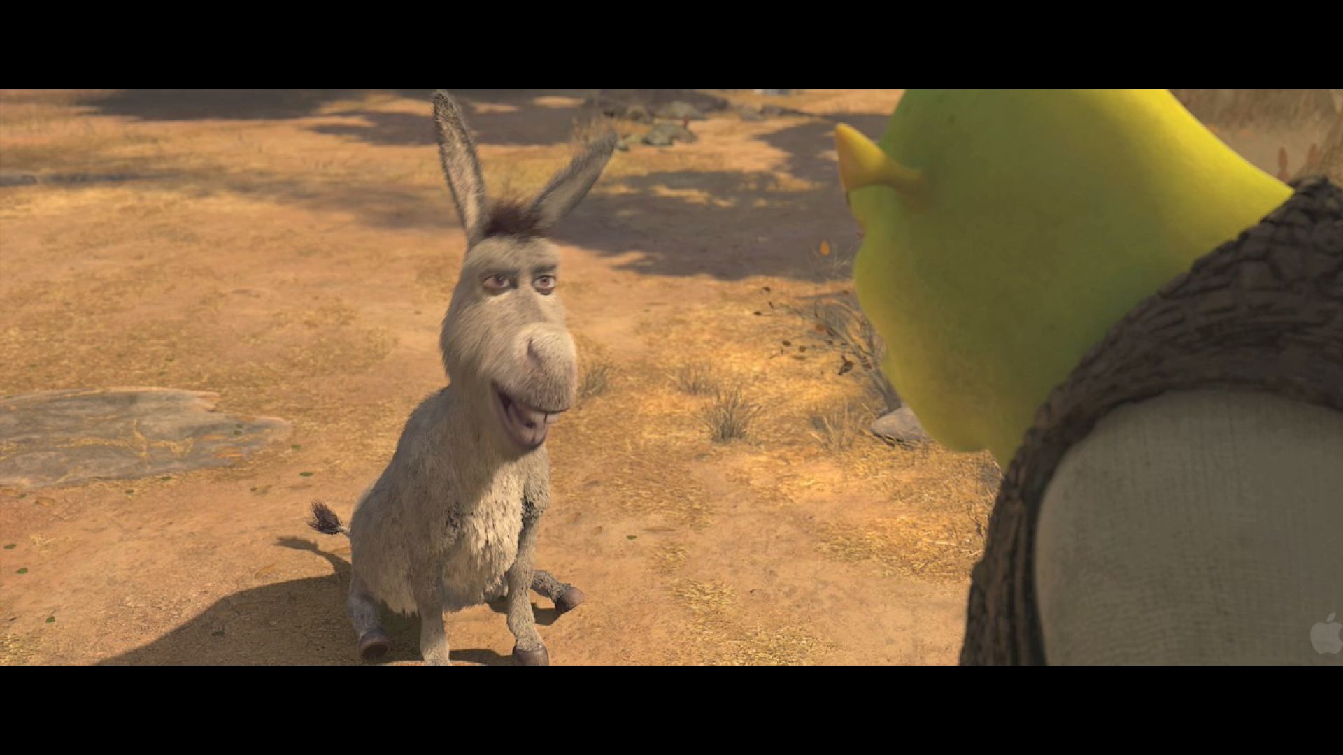 Rumpelstiltskin tricks Shrek in Shrek Forever After