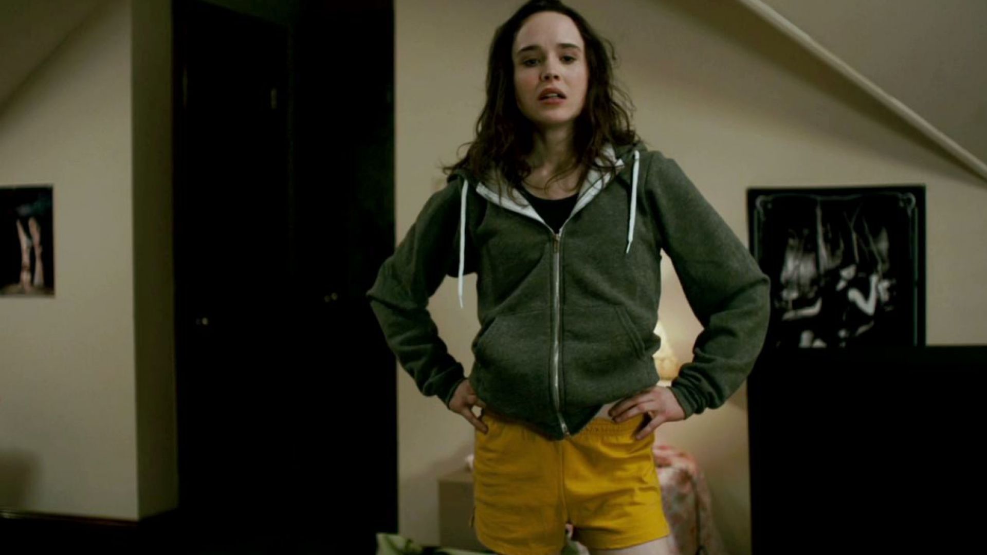 Ellen Page Shows her Moves in Super