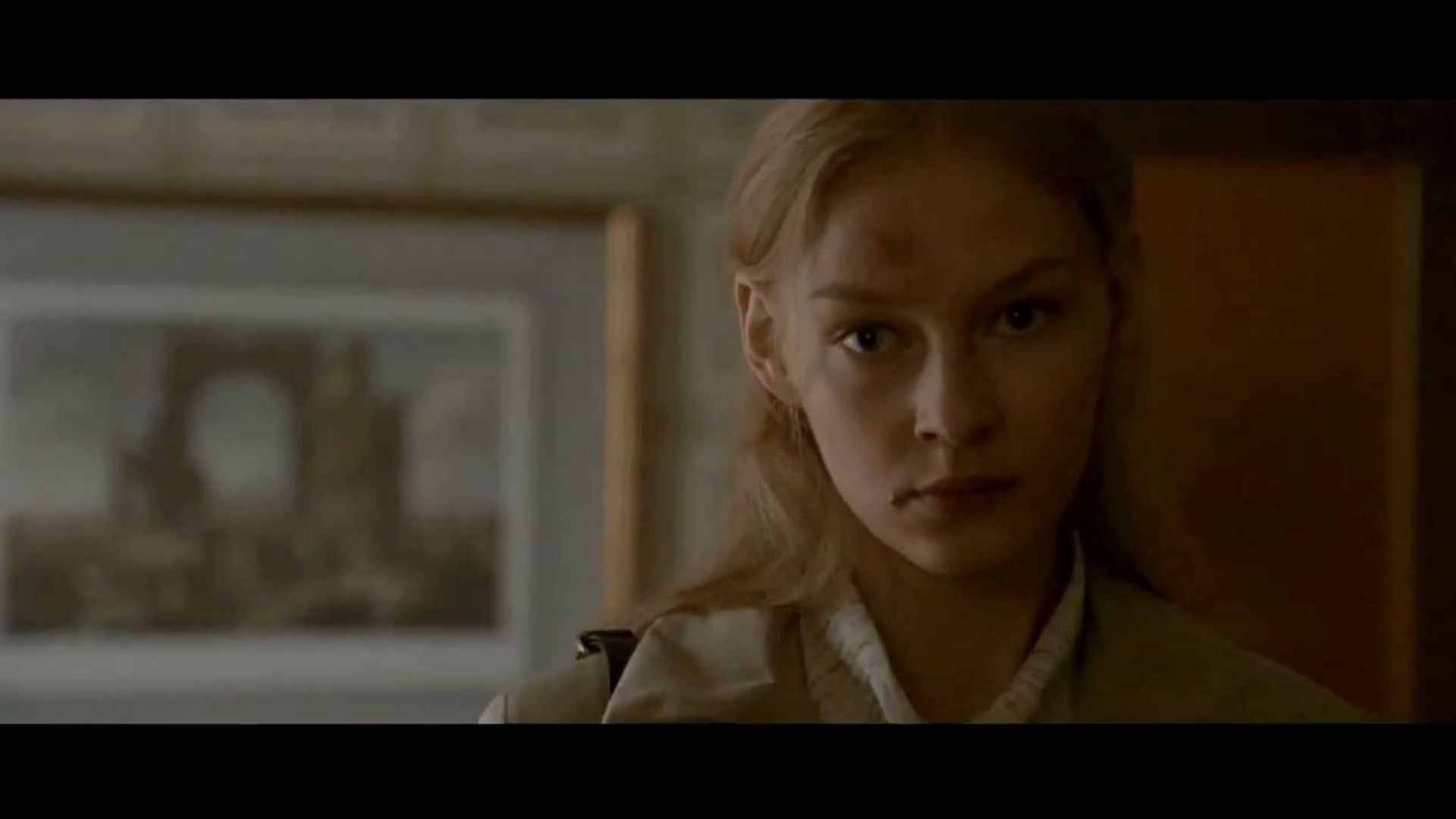 Ricki Tarr (Tom Hardy) tries to warn Irina (Svetlana Khodchenkova) in Tinker Tailor Soldier Spy