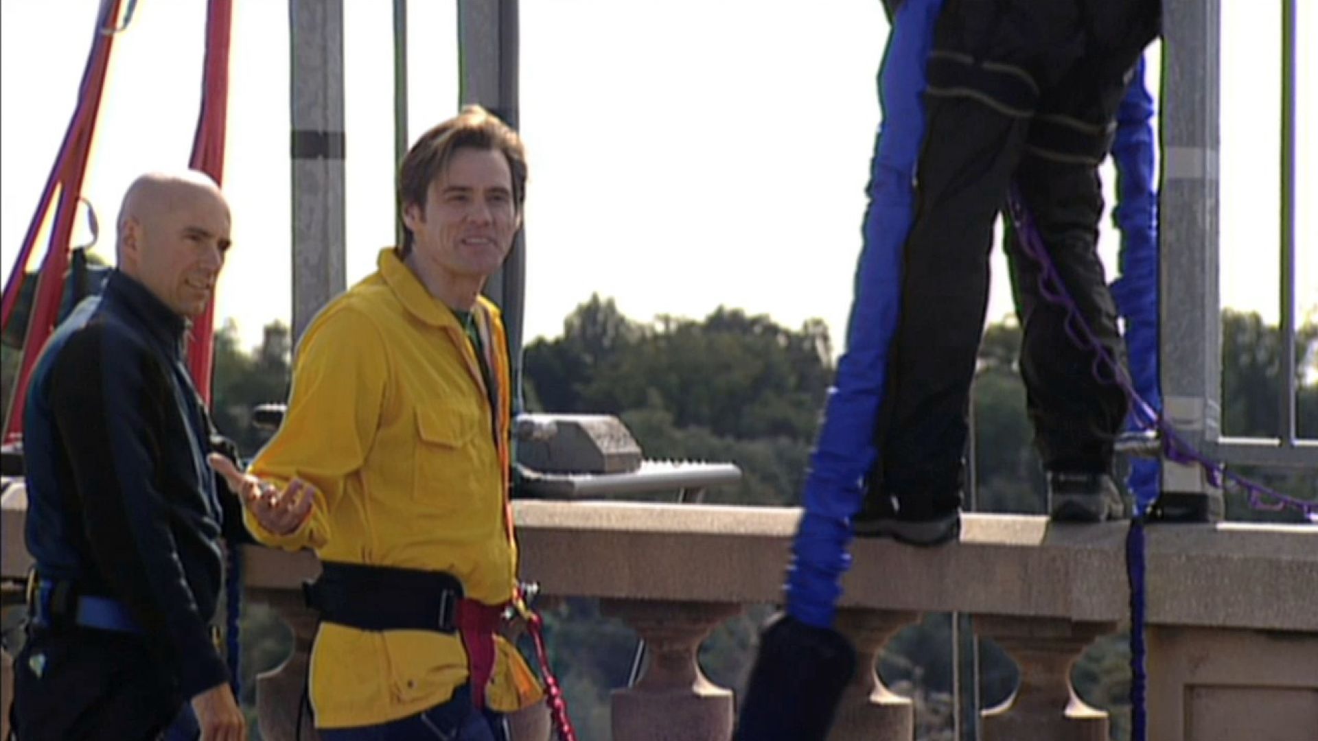 Jim Carrey&#039;s Bungee Jump for Yes Man