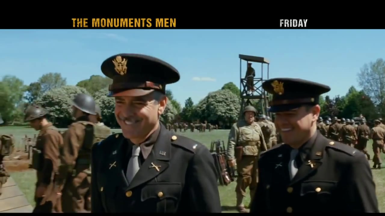The Monuments Men - Super Bowl Advert
