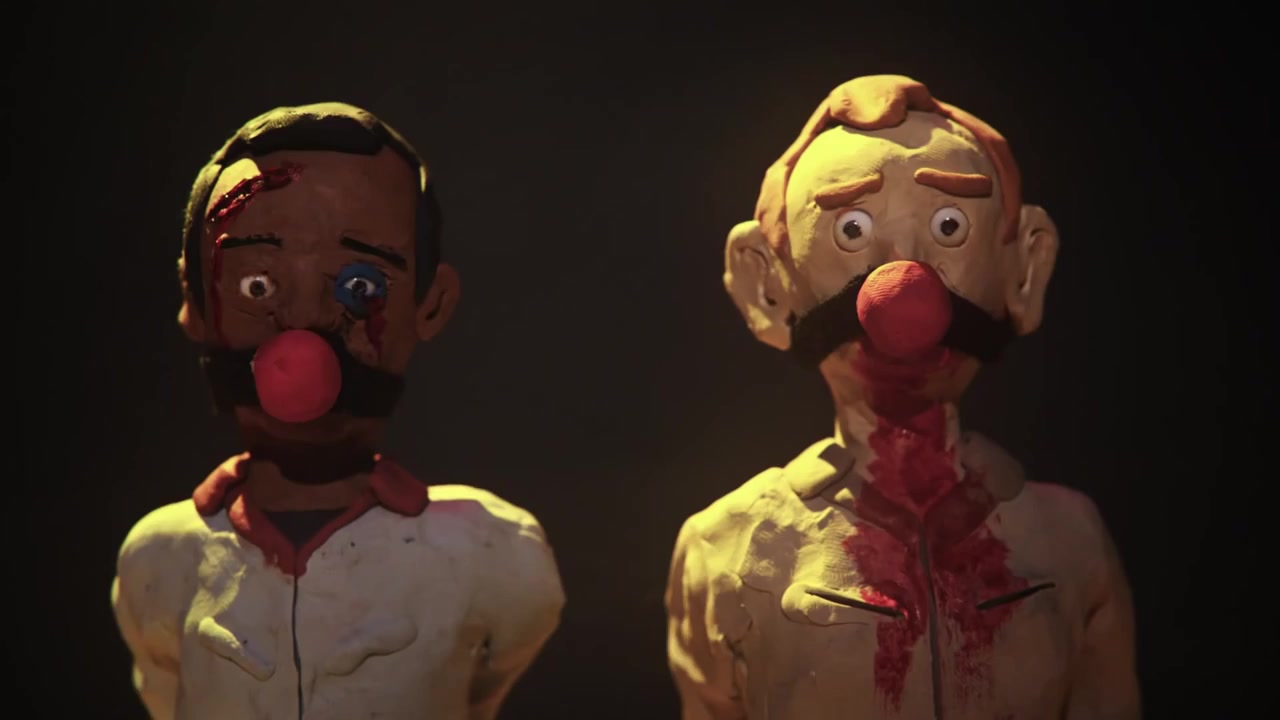 Ghostbusters meets Quentin Tarantino&#039;s in this claymation ma