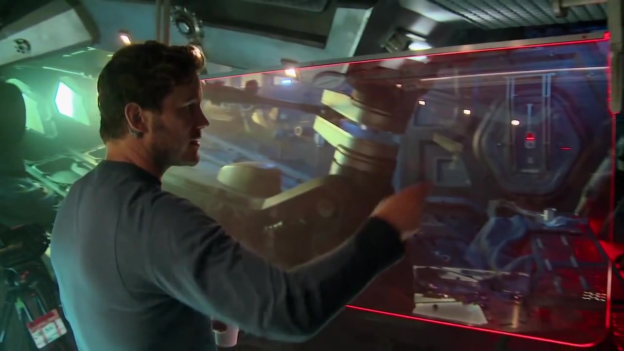 Chris Pratt gives us a tour of his Milano Spaceship from Gua