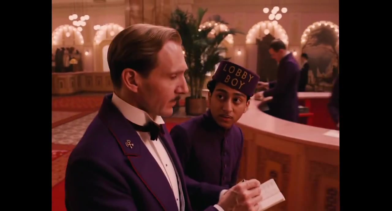 Clip From Wes Anderson&#039;s Grand Budapest Hotel