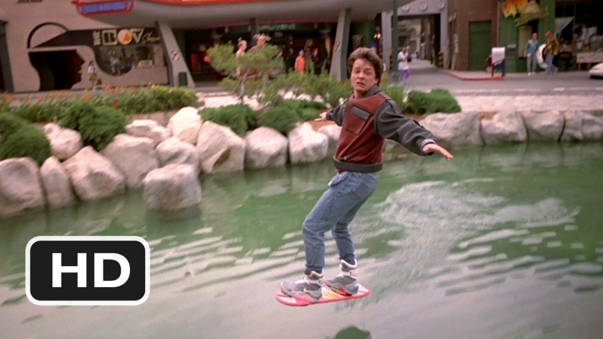 Back to the Future, Part II - Hover-board Chase