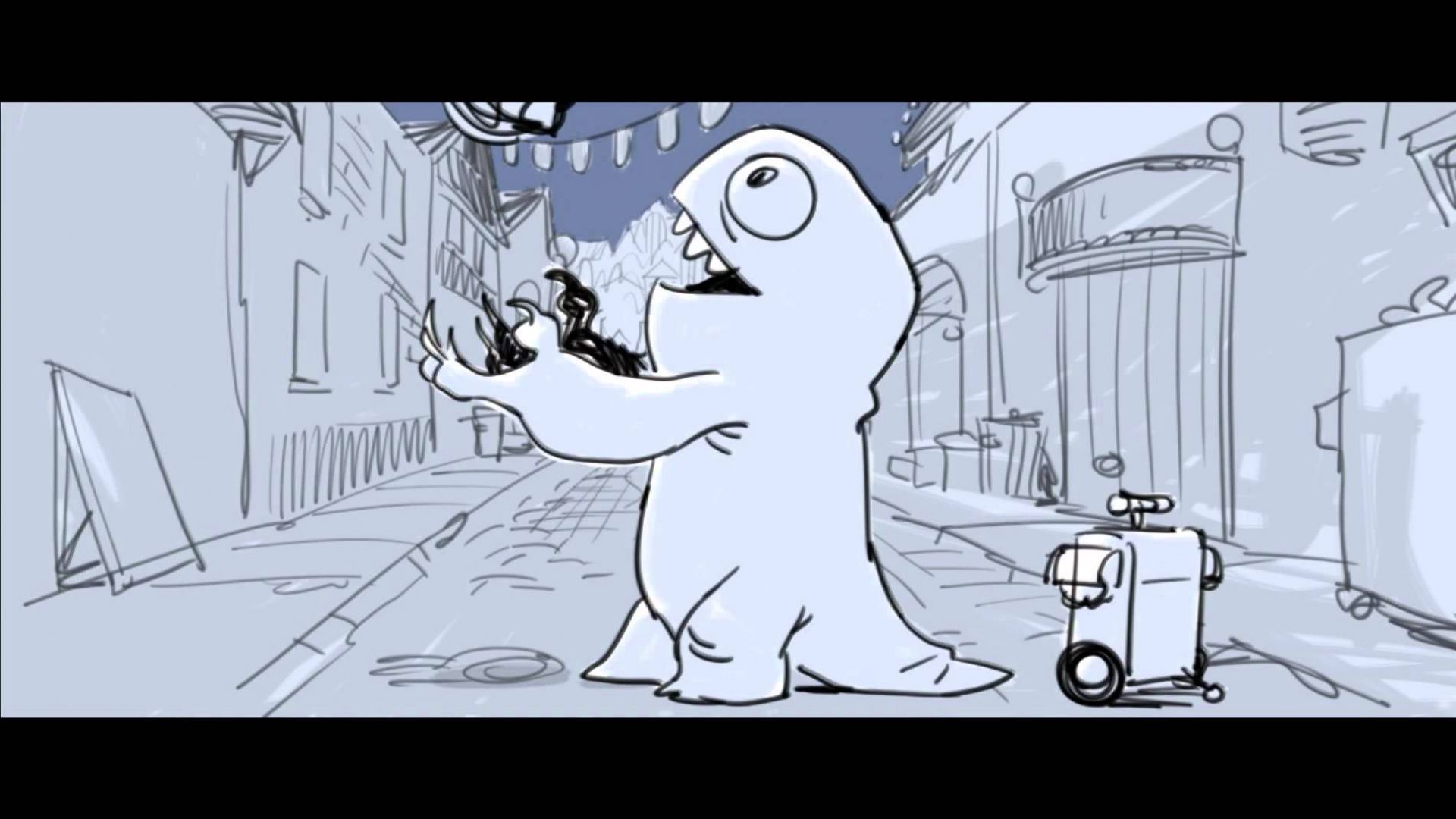 Animatic from the Making of &#039;Big Hero 6&#039;