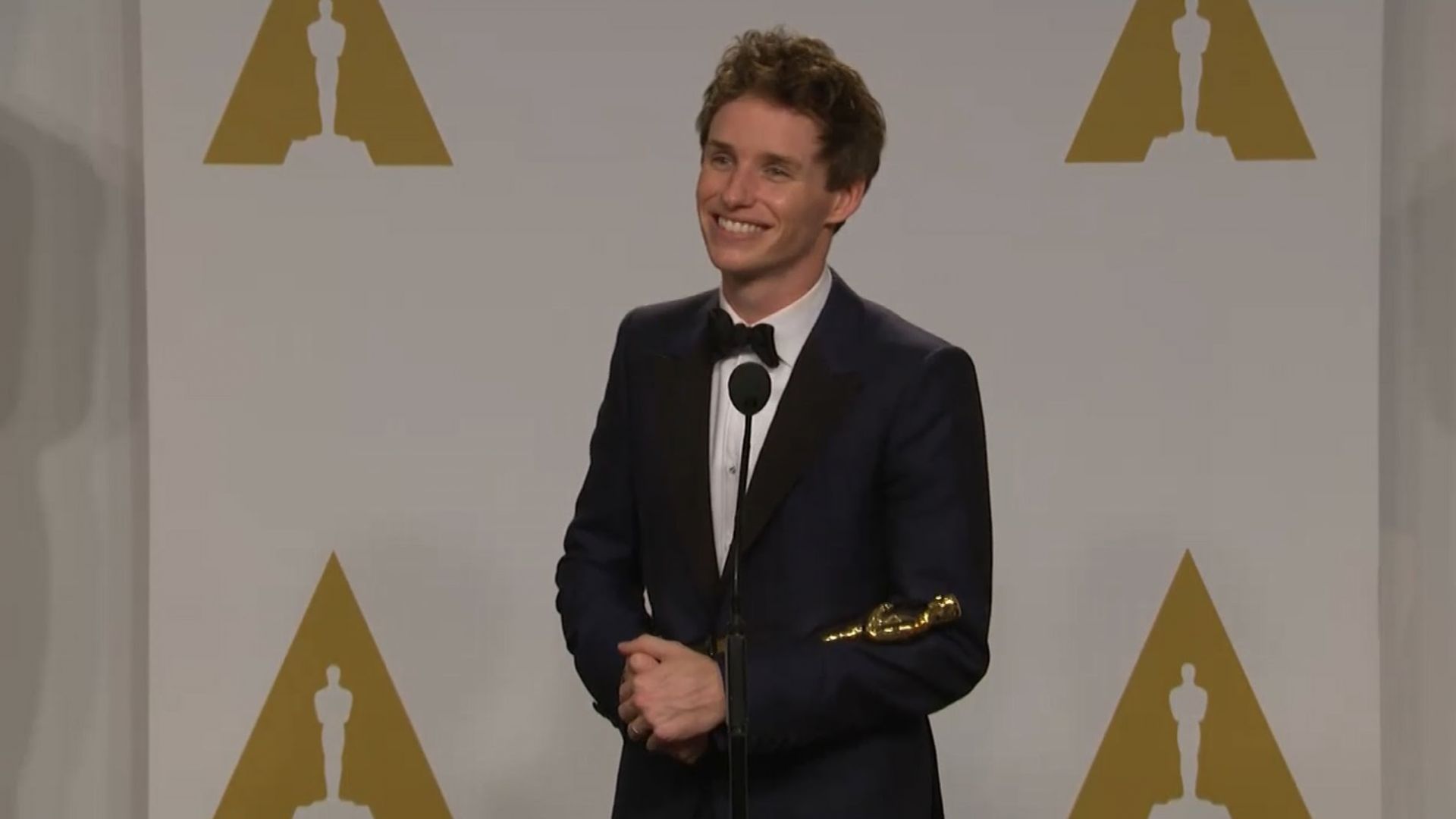 Eddie Redmayne on Best Actor Win For The Theory of Everythin