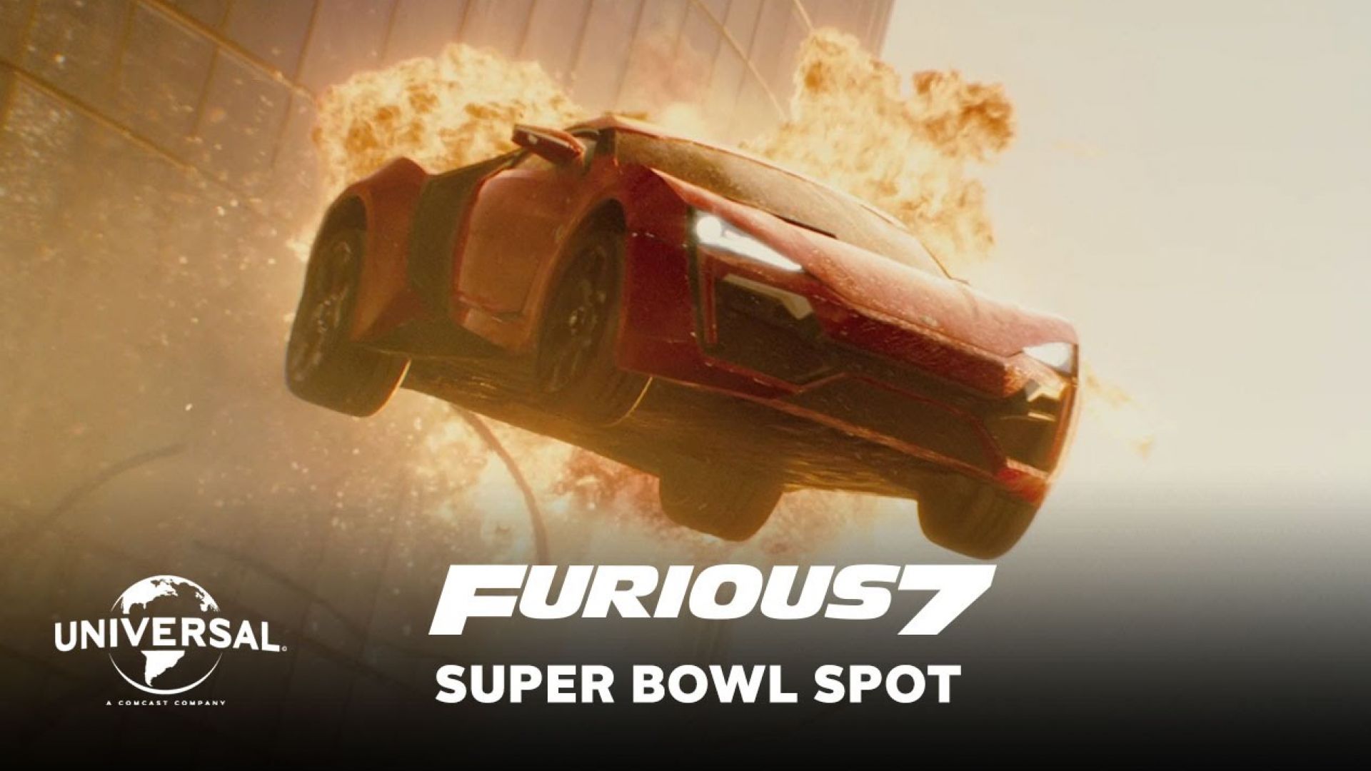 Official Furious 7 Super Bowl TV Spot