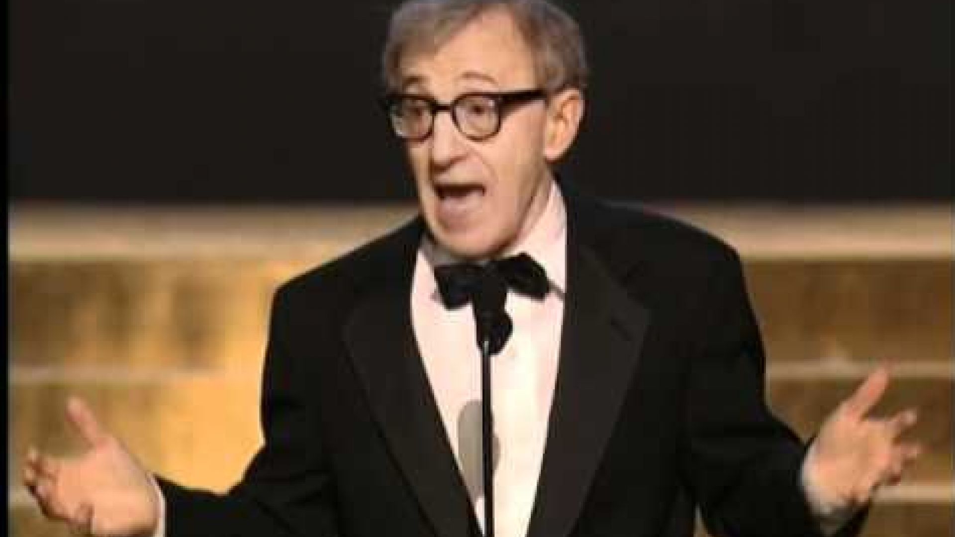 Woody Allen Makes a Rare Visit to the 2002 Oscars