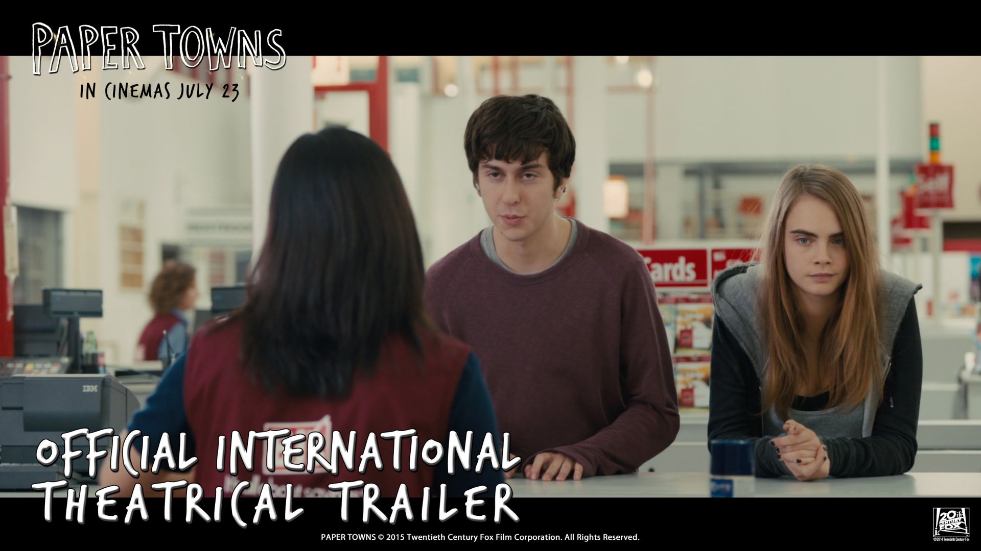 Official International Trailer for &#039;Paper Towns&#039;