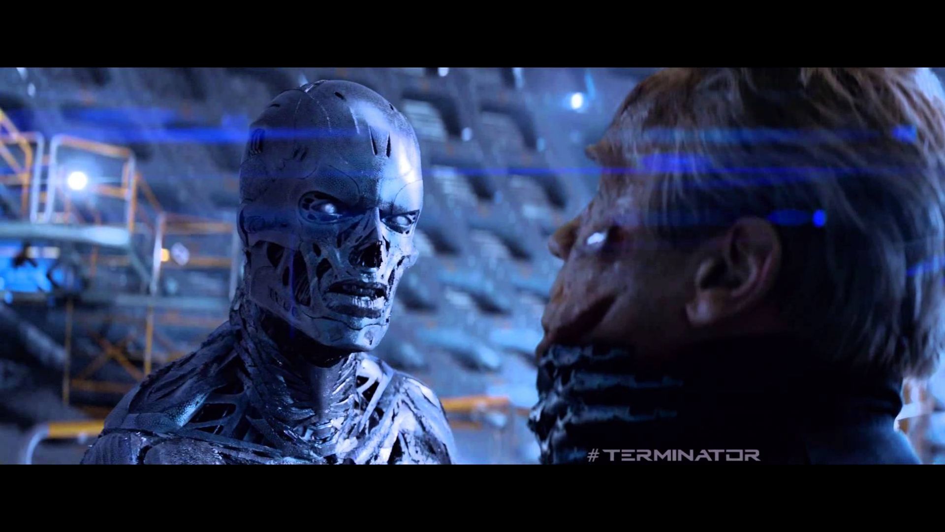 T-800 and Sarah Connor Get Down to Business in New &#039;Terminat