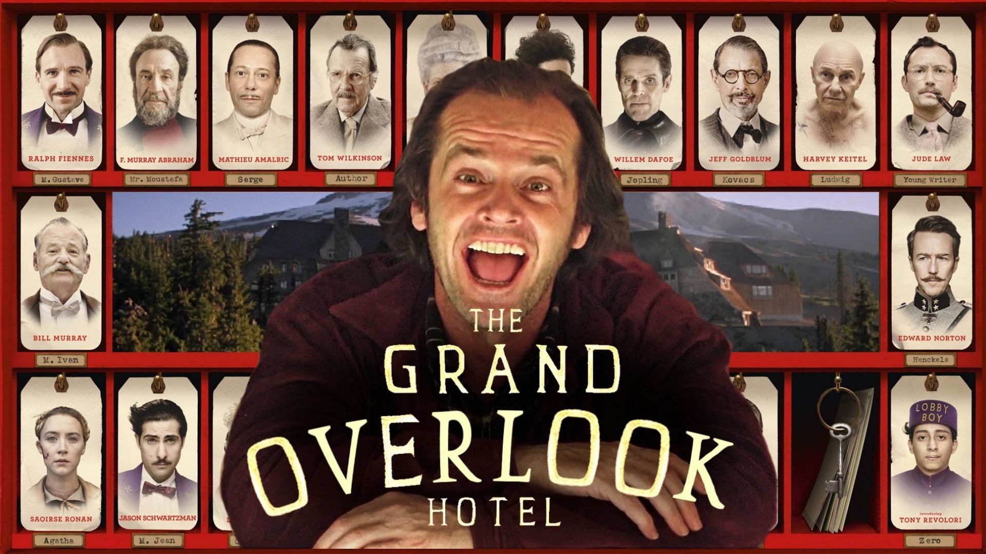 Incredible Mash-Up of &#039;The Shining&#039; and &#039;The Grand Budapest 