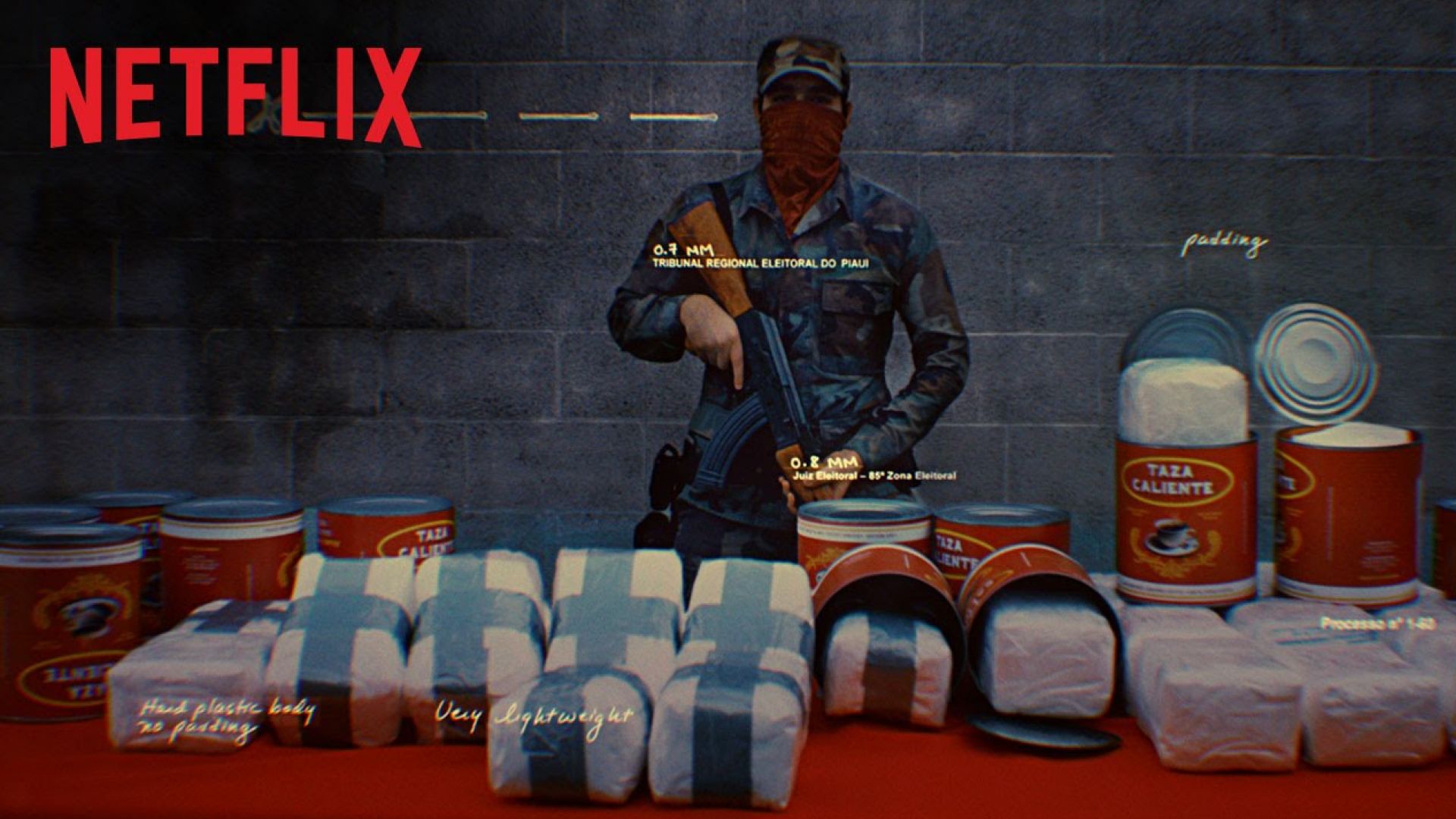 Watch stylish intro for Netflix&#039; Narcos. Now Streaming
