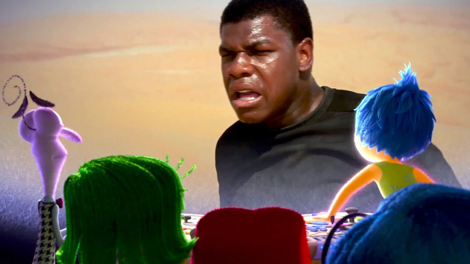 Disney&#039;s Inside Out Characters React To Star Wars 7 Trailer