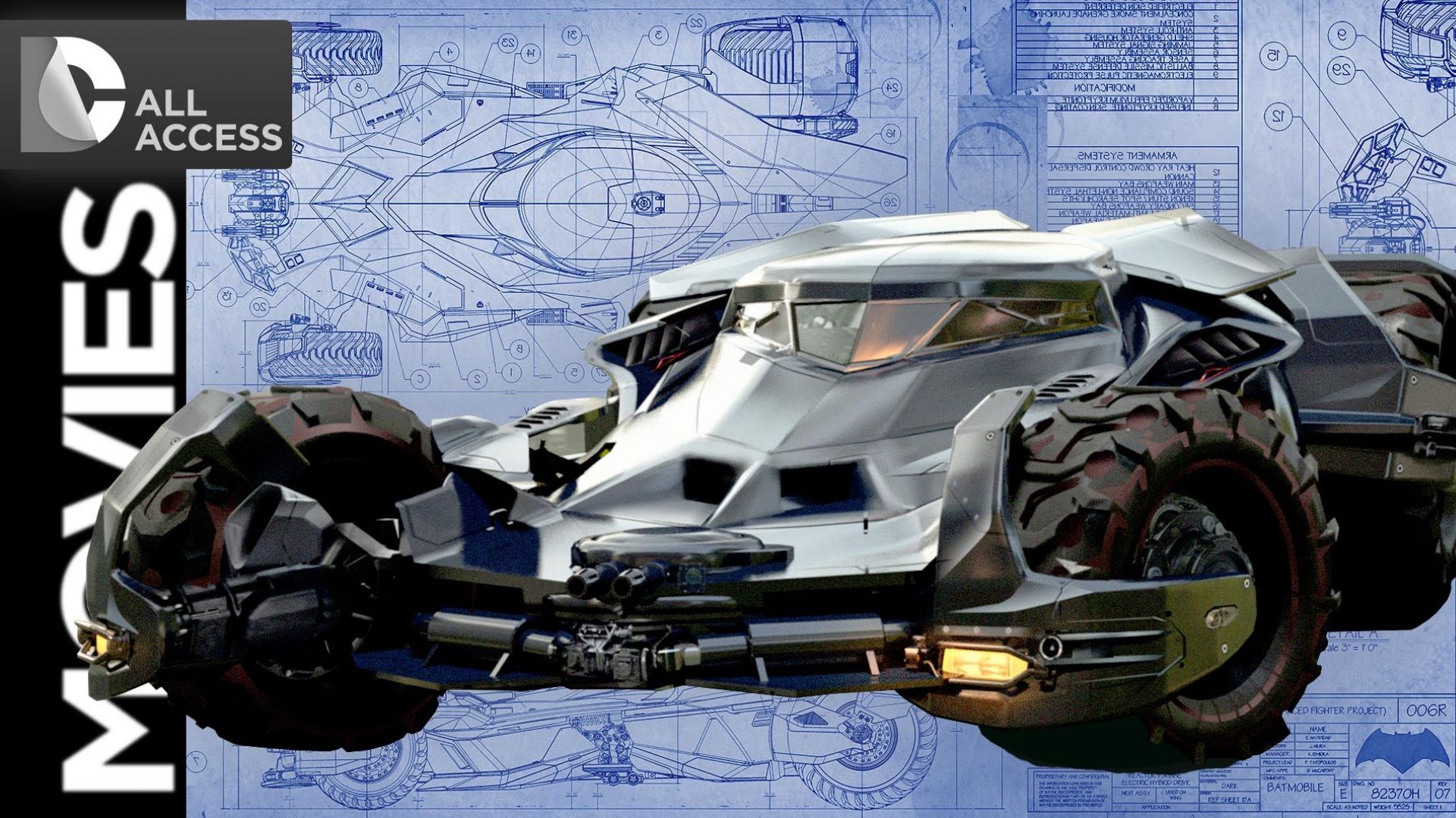 Batmobile Designer Shares Concept Art &amp; Inside Secrets