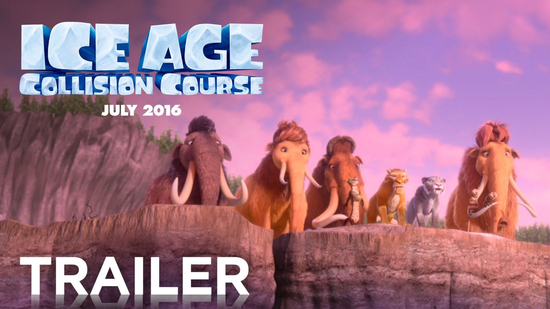 Ice Age: Collision Course Official Trailer #2. Will hit the 