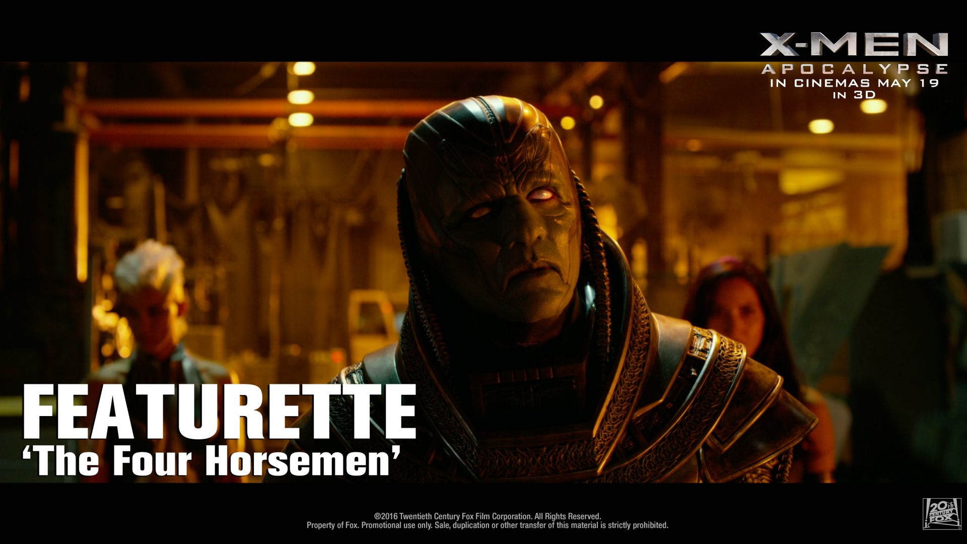 X-men: Apocalypse &#039;the Four Horsemen&#039; Featurette