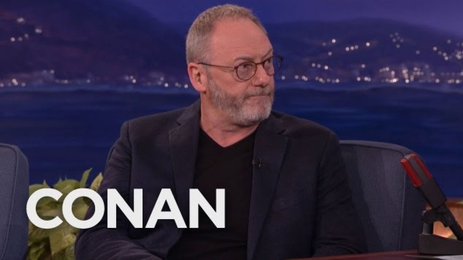 Hilarious interview between Liam Cunningham and Conan ends w