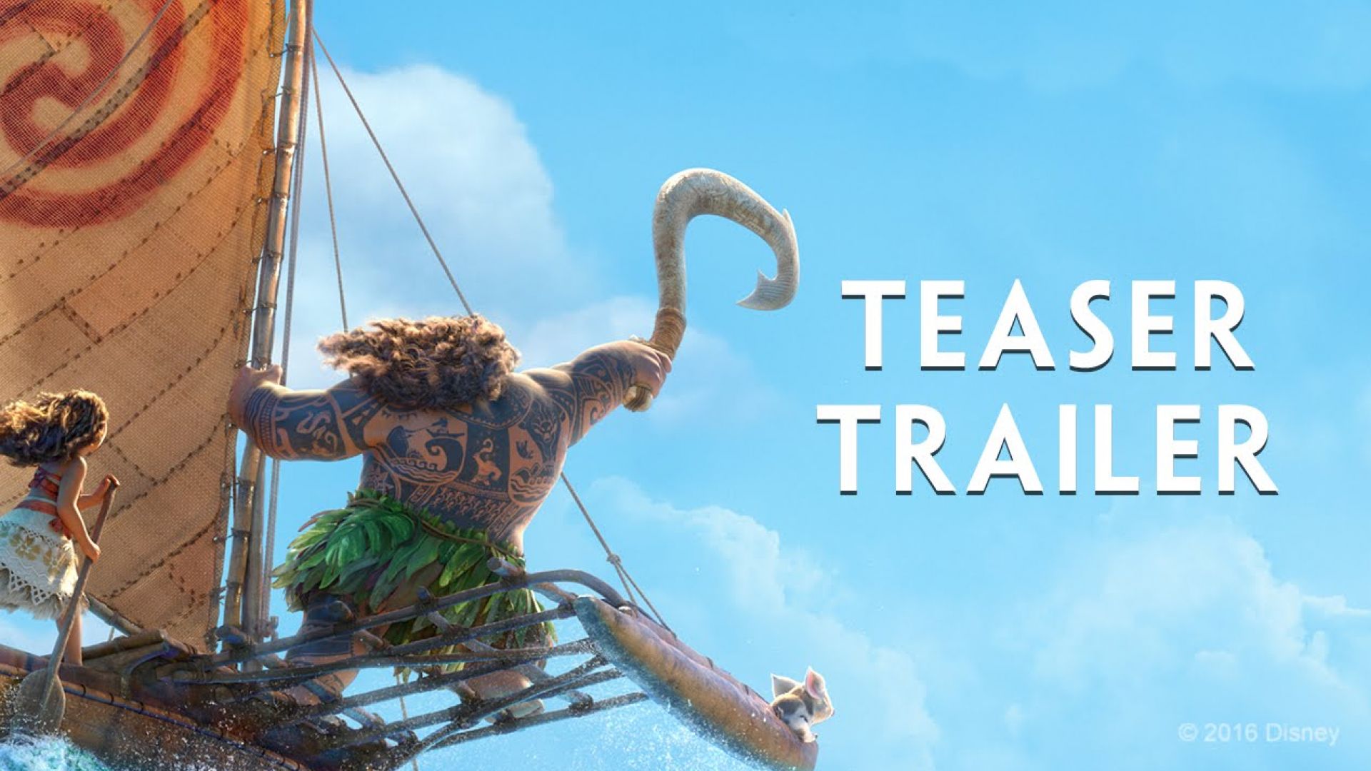 Moana US Teaser Trailer