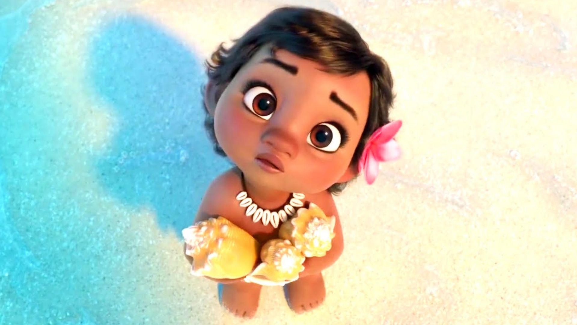 &#039;Moana&#039; International Trailer introduces a very adorable lit