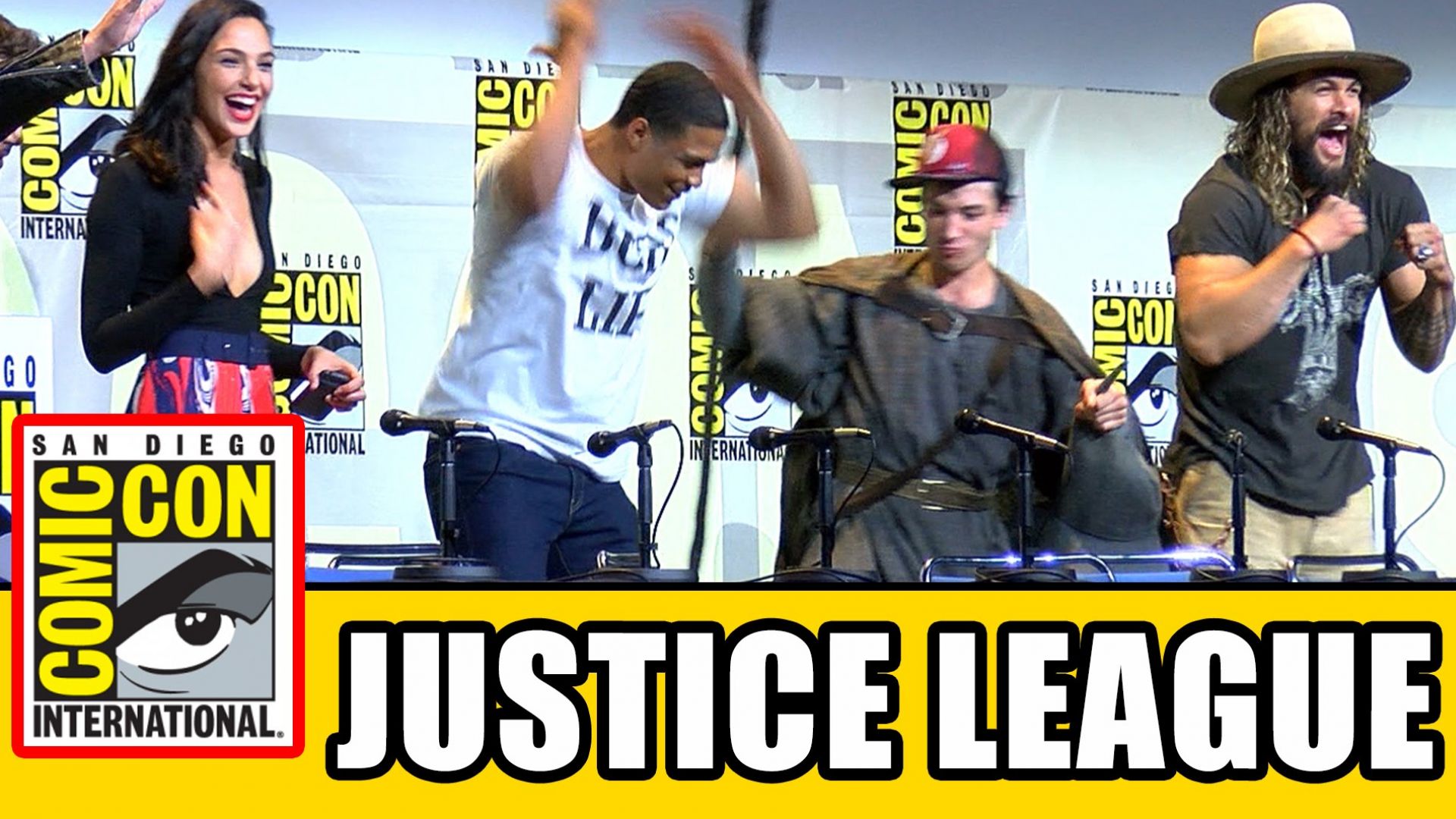 The Justice League Assembles at Comic-Con. See the Panel her