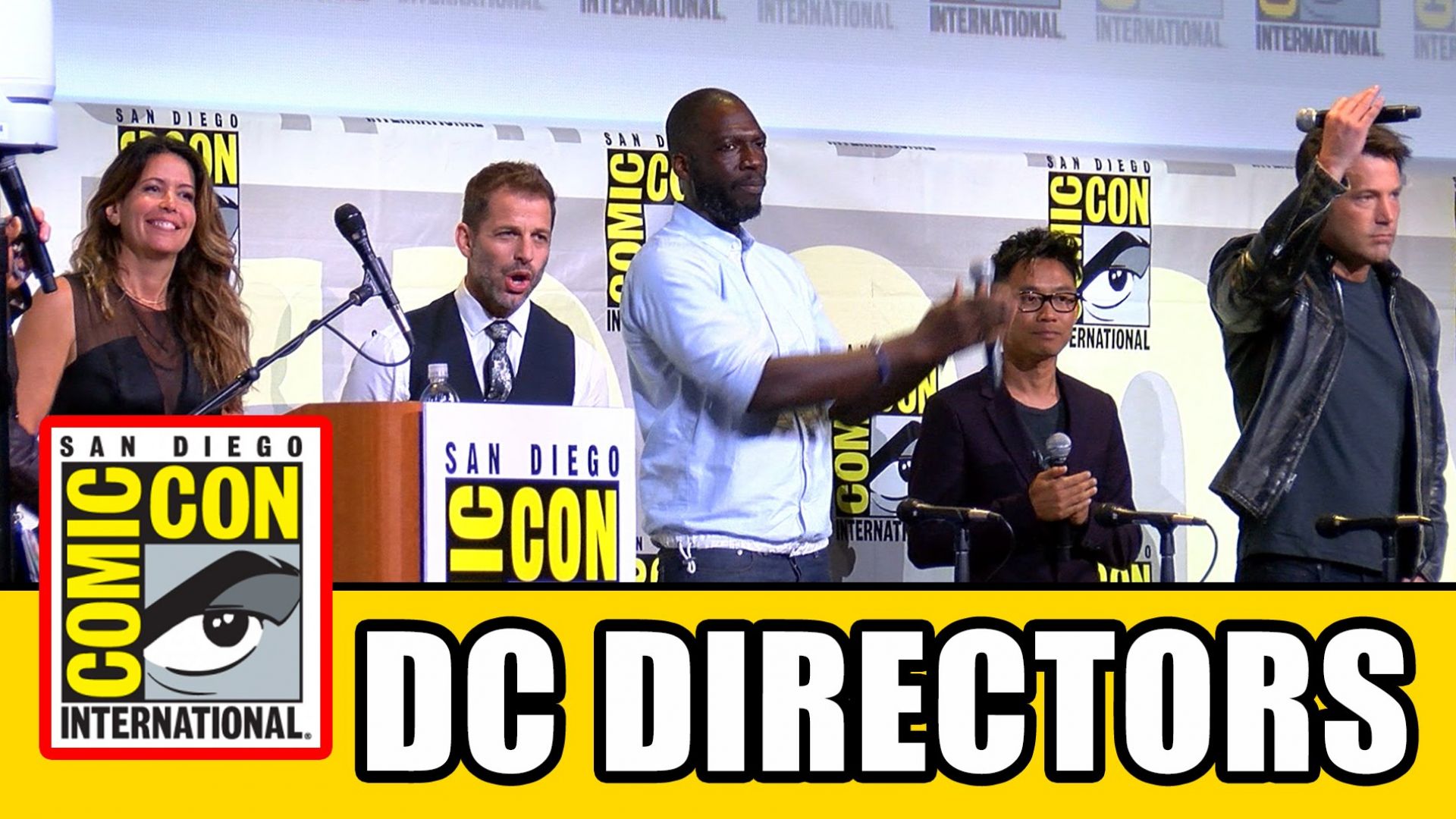 Watch: The director&#039;s of the DC Universe take to the stage a