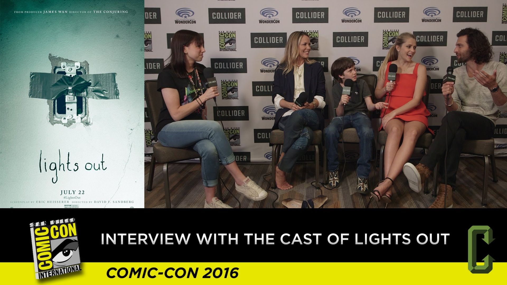 The &#039;Lights Out&#039; cast on what terrified them the most on the
