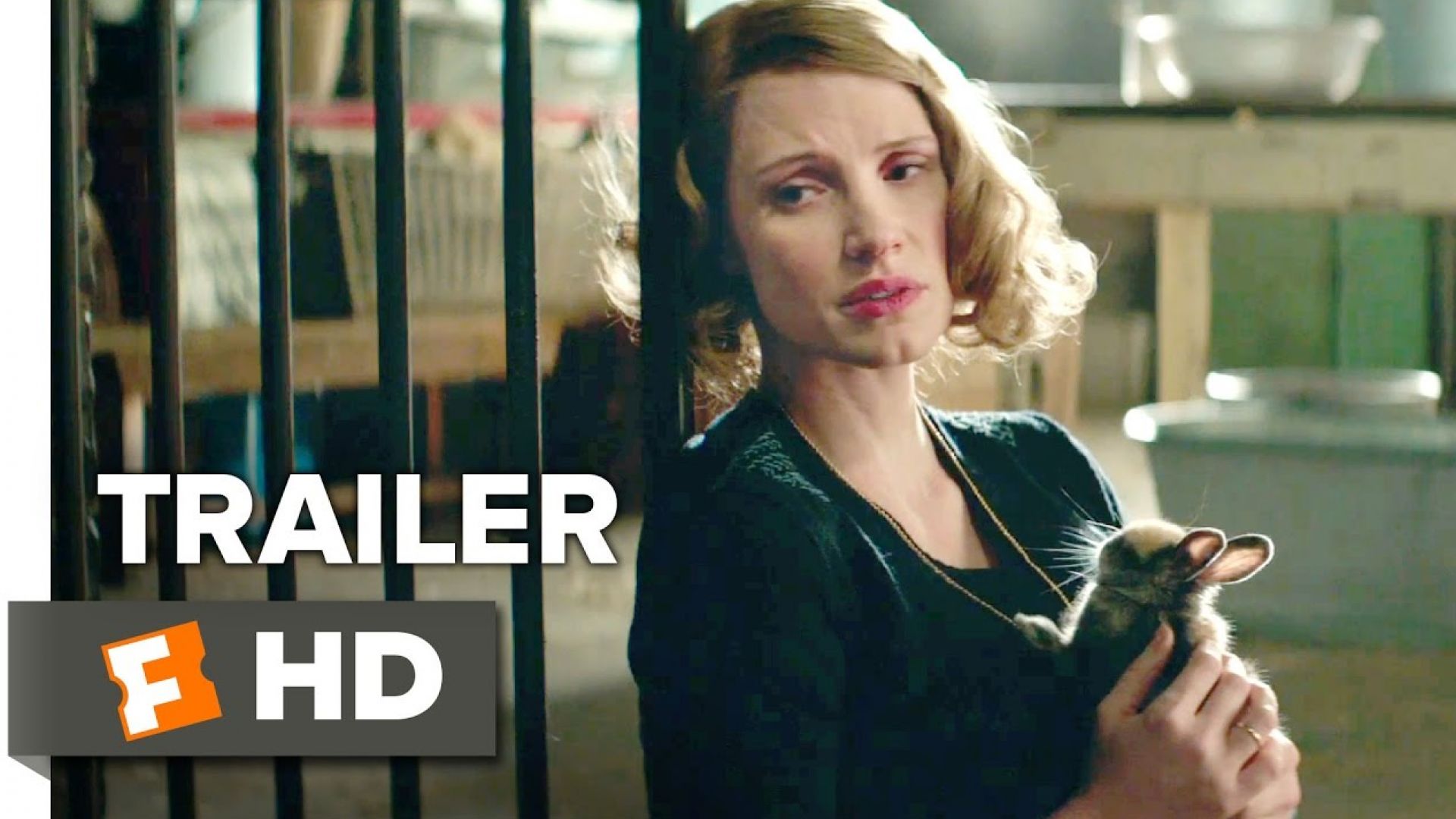 First look: Jessica Chastain in WWII drama &#039;The Zookeeper&#039;s 