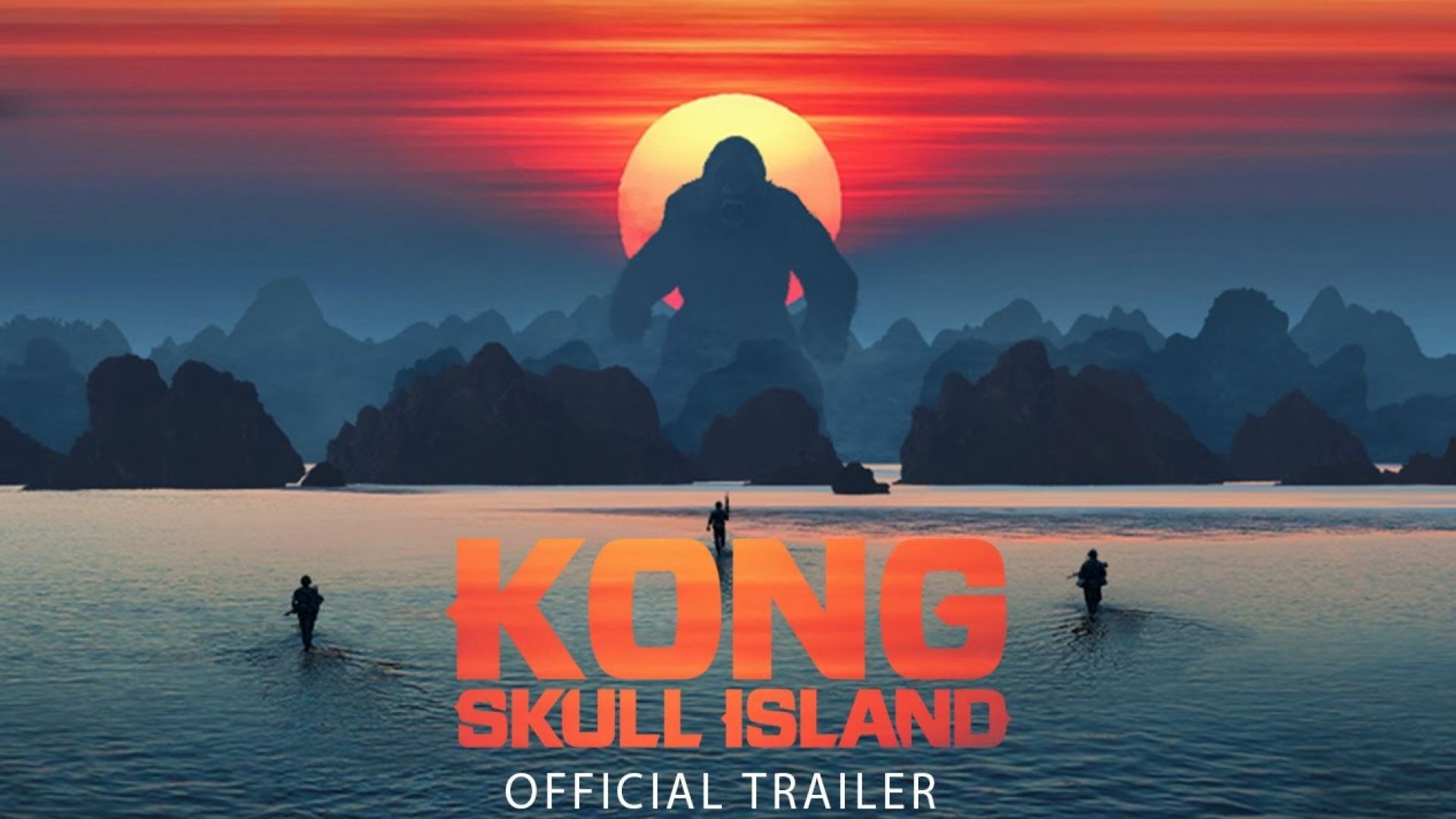 Watch the newly-released &#039;Kong: Skull Island&#039; trailer. Out M