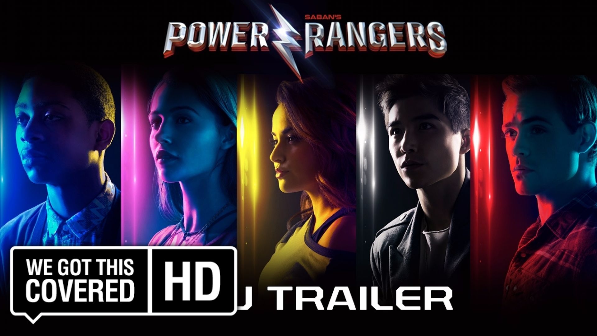 Power Rangers Trailer Elizabeth Banks, Bryan Cranston, Bill 