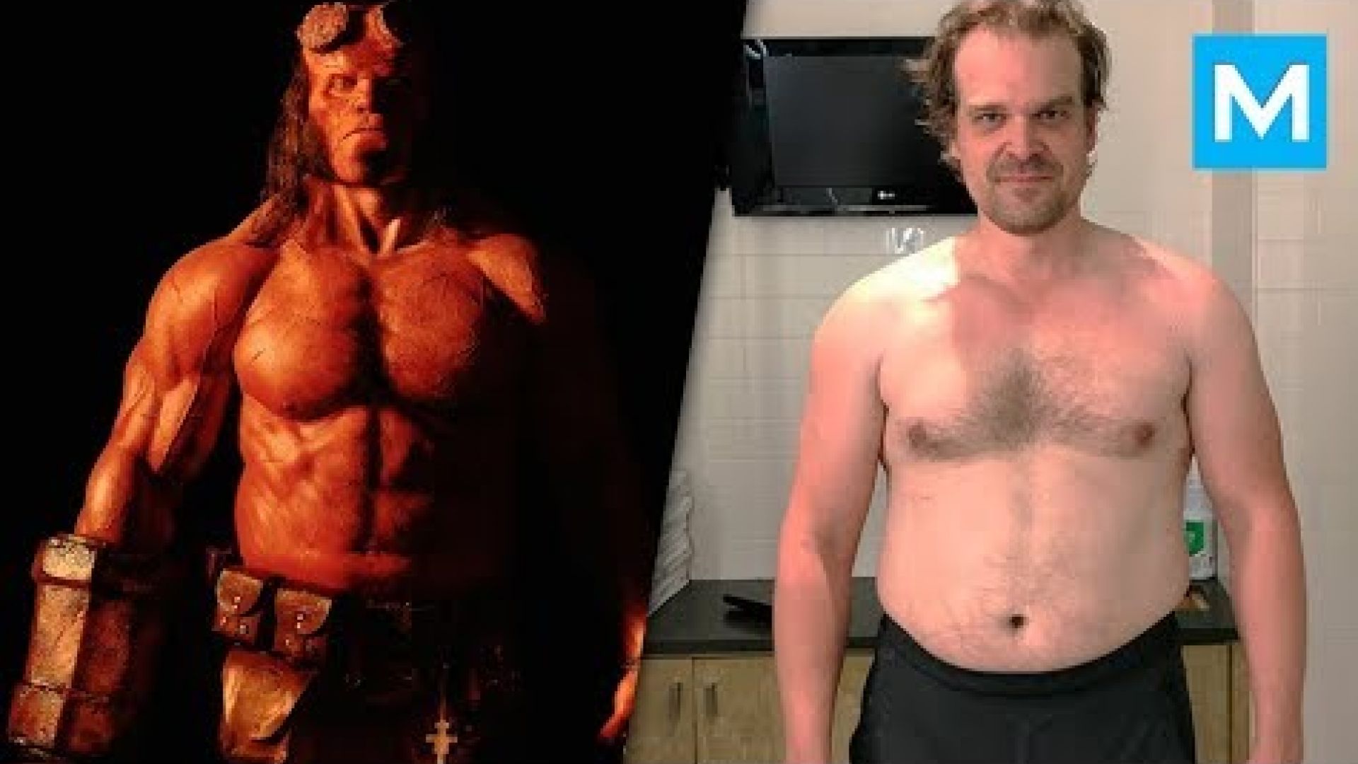 David Harbour Training For &#039;Hellboy&#039;