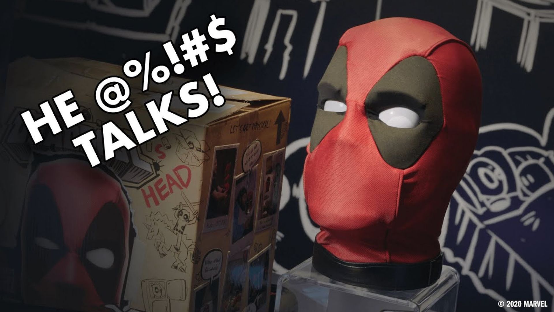 Hasbro&#039;s Deadpool Head Talks