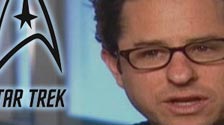 J.J. Abrams and cast on Star Trek